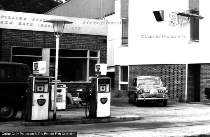 Photo of Cippenham, The Filling Station 1965
