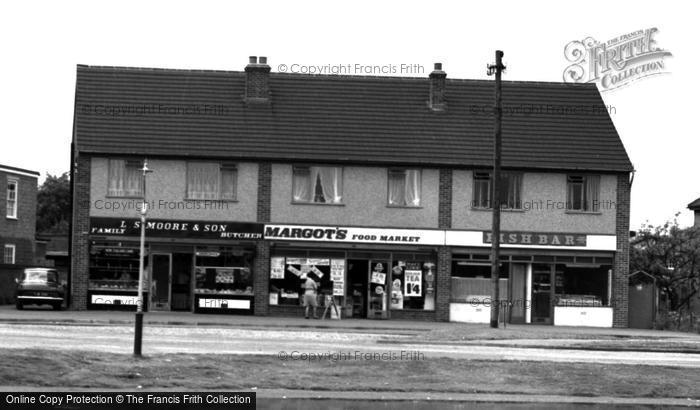 Photo of Cippenham, The Village Shops 1965