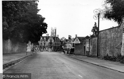 Approach From Tetbury Road c.1955, Cirencester