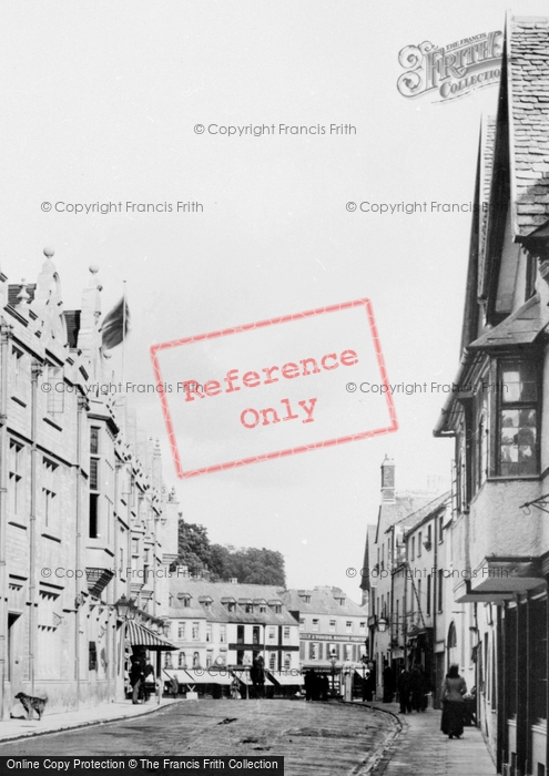 Photo of Cirencester, Castle Street 1899