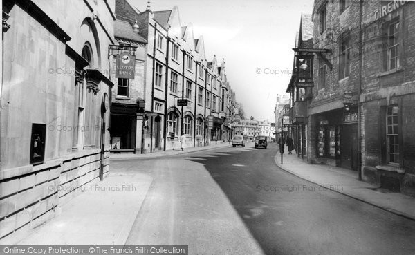 Photo of Cirencester, Castle Street c.1955