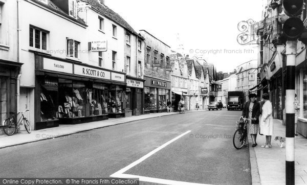 Photo of Cirencester, Castle Street c.1965
