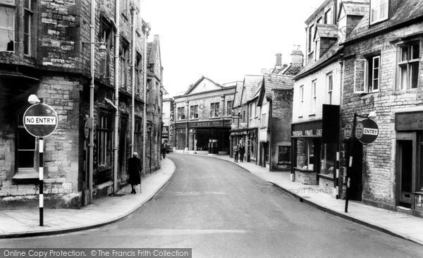 Photo of Cirencester, Castle Street c.1965