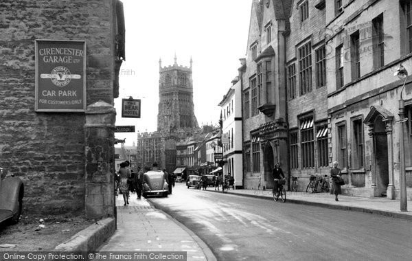 Photo of Cirencester, Church Of St John The Baptist c.1955