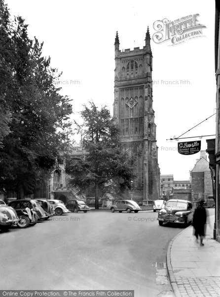 Photo of Cirencester, Church Of St John The Baptist c.1955