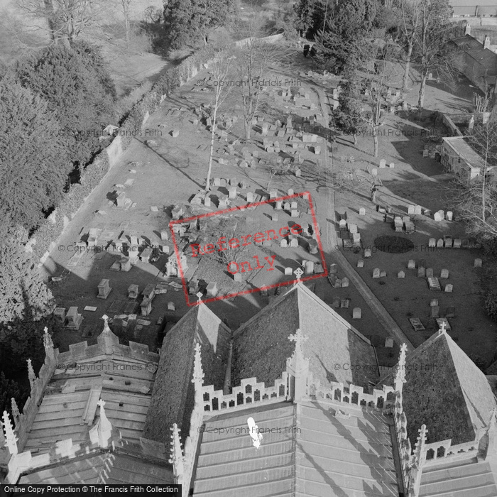 Photo of Cirencester, Churchyard From St John's Church Tower 1962