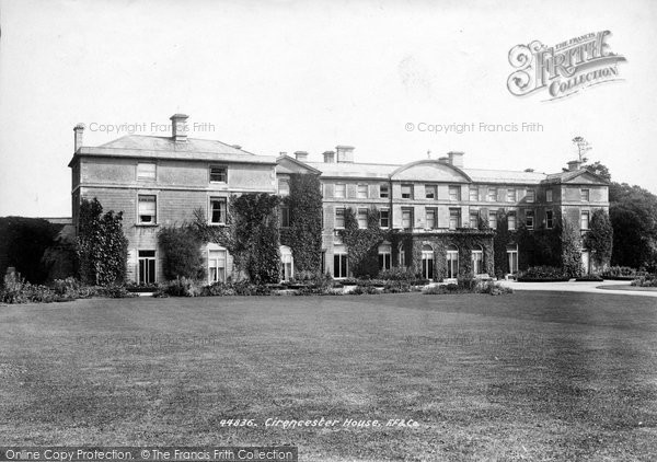 Photo of Cirencester, Cirencester House 1899