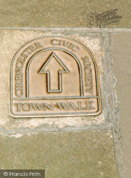 Civic Society Brass Way Marker 2004, Cirencester