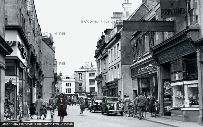 Photo of Cirencester, Cricklade Street c.1955
