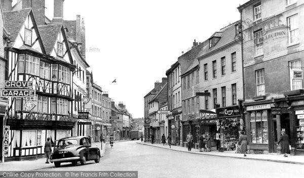 Photo of Cirencester, Dyer Street c.1955