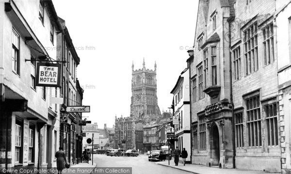 Photo of Cirencester, Dyer Street c.1955