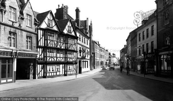 Photo of Cirencester, Dyer Street c.1955