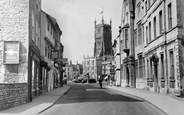 Dyer Street c.1955, Cirencester
