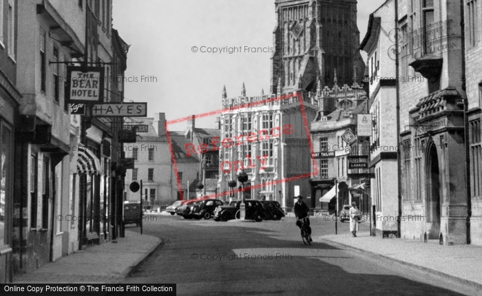 Photo of Cirencester, Dyer Street c.1955