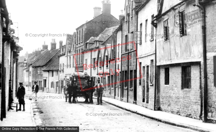 Photo of Cirencester, Gloucester Street 1898
