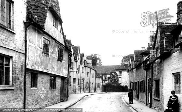 Photo of Cirencester, Gloucester Street 1898