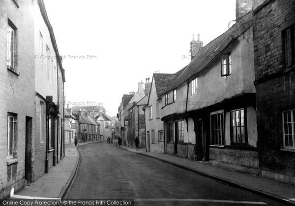 Photo of Cirencester, Gloucester Street c.1955