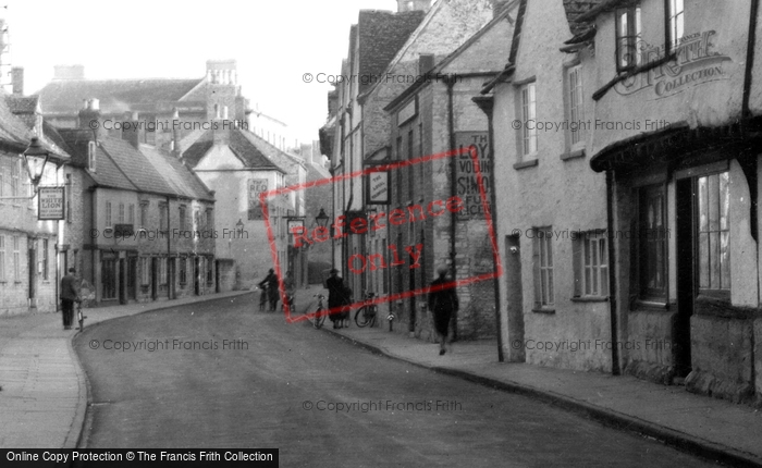 Photo of Cirencester, Gloucester Street c.1955