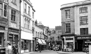 Looking Into West Market Place c.1955, Cirencester