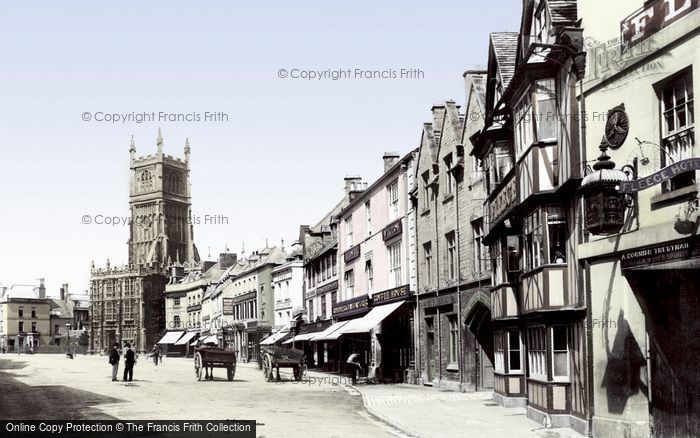 Photo of Cirencester, Market Place 1898