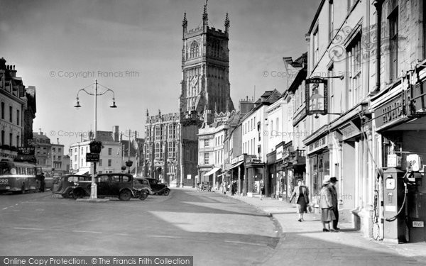 Photo of Cirencester, Market Place c.1955