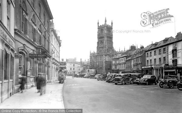 Photo of Cirencester, Market Place c.1955