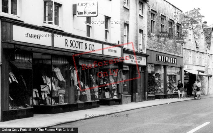 Photo of Cirencester, R Scott & Co, Tailors, Castle Street c.1965