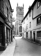 St John's Church And Blackjack Street c.1955, Cirencester