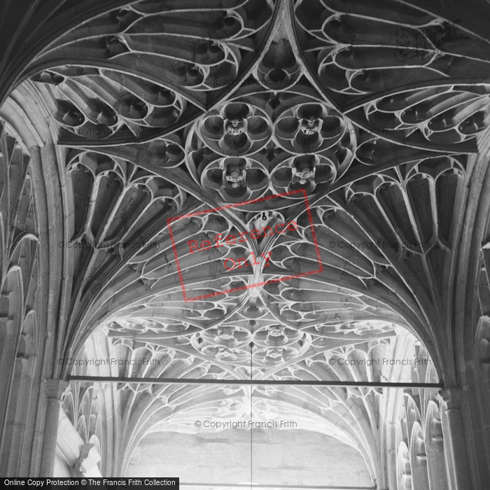 Photo of Cirencester, St John's Church, Ceiling 1962
