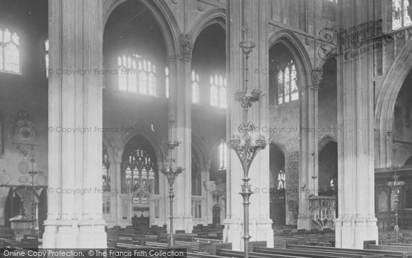 Photo of Cirencester, St John's Church Interior c.1902