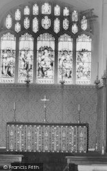 The Altar, St John's Church c.1955, Cirencester