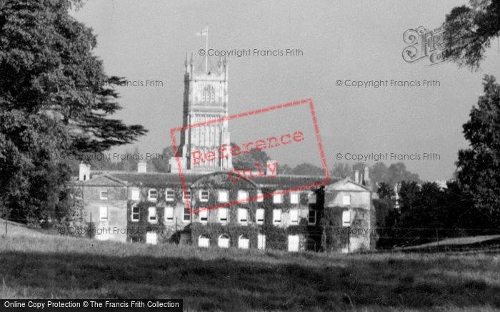 Photo of Cirencester, The Church And Mansion House c.1955