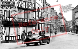 The Fleece Hotel c.1955, Cirencester