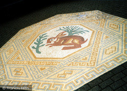 The Hare Mosaic, Corinium Museum 2004, Cirencester