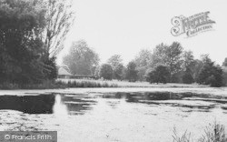 The Lake, Abbey Grounds c.1965, Cirencester