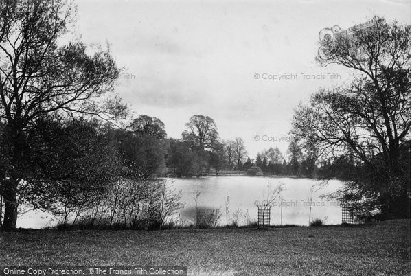 Photo of Cirencester, The Park Lake 1898