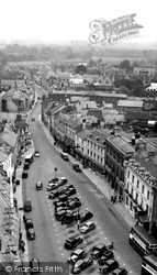 The View Overlooking Dyer Street c.1955, Cirencester