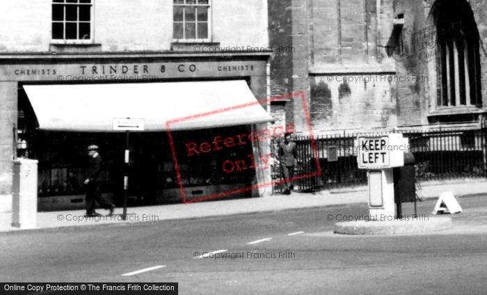 Photo of Cirencester, Trinder & Co, Chemists Shop c.1955