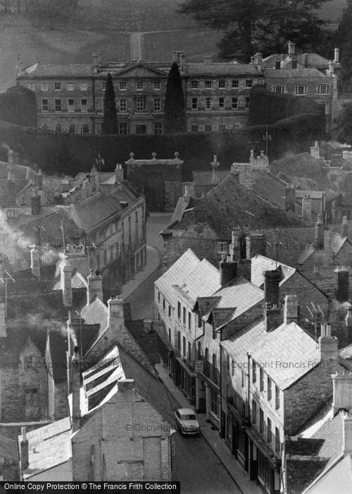 Photo of Cirencester, View From Abbey Tower 1962