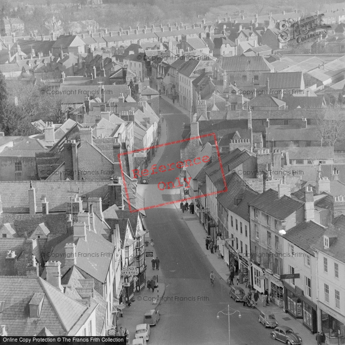 Photo of Cirencester, View From Abbey Tower 1962