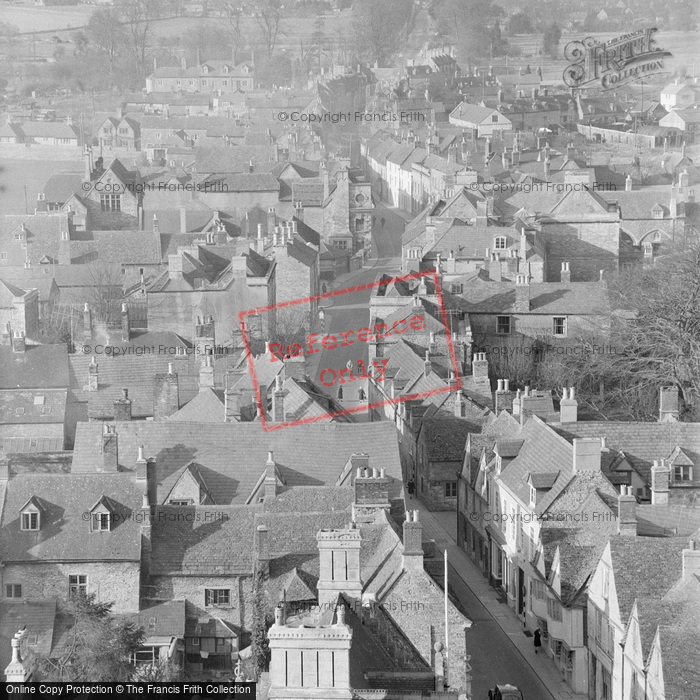 Photo of Cirencester, View From Abbey Tower 1962