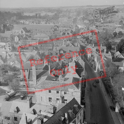 View From St John's Church Tower 1962, Cirencester