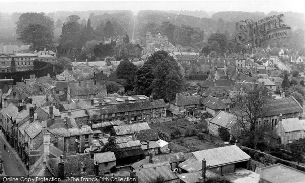 Photo of Cirencester, View Overlooking The Park c.1955
