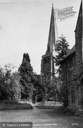 Watermoor Church c.1955, Cirencester