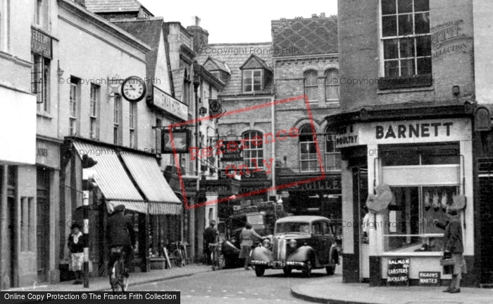 Photo of Cirencester, West Market Place c.1955