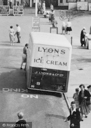 Clacton-on-Sea, An Ice Cream Van c.1960, Clacton-on-Sea
