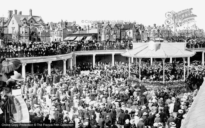 Photo of Clacton On Sea, Band Pavilion 1914