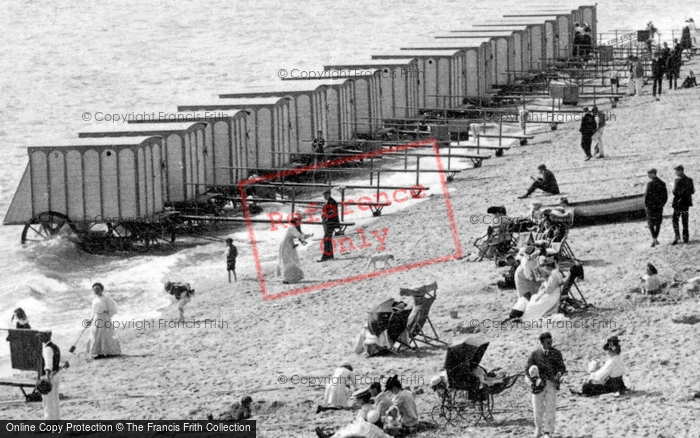 Photo of Clacton On Sea, Beach, West End 1907