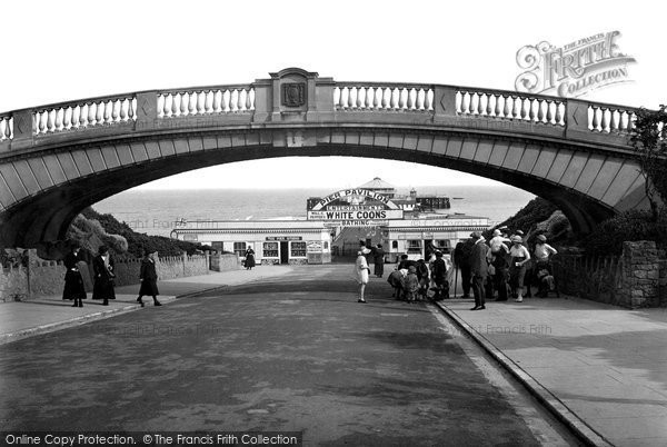 Photo of Clacton On Sea, Bridge And Pier 1921