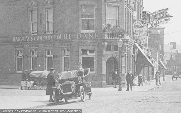 Photo of Clacton On Sea, Chaffeur And Car 1913